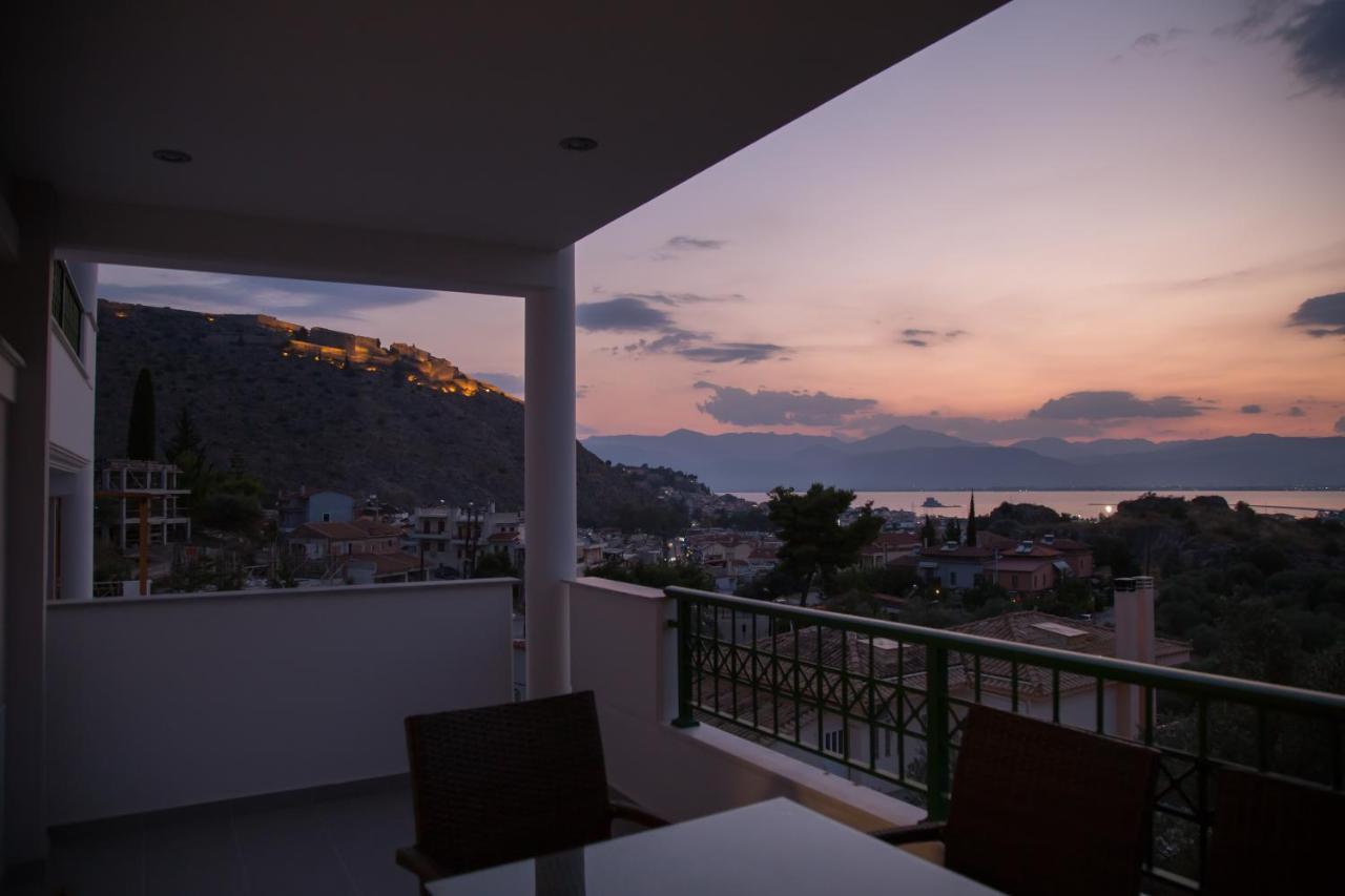 Chrysothemis - Panoramic Sea View Villa Nafplion Exteriör bild
